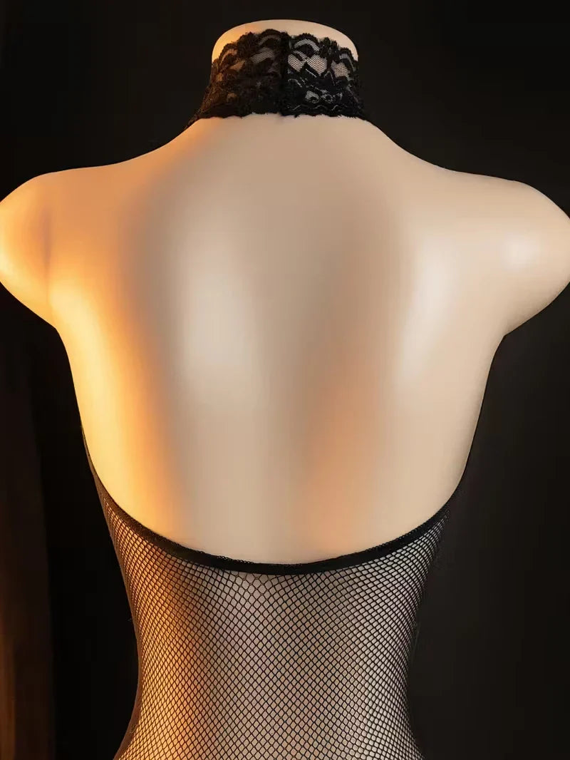 Crotchless Bodysuits Transparent Bodystocking