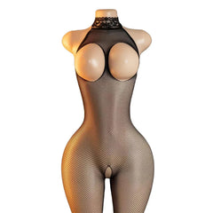 Crotchless Bodysuits Transparent Bodystocking