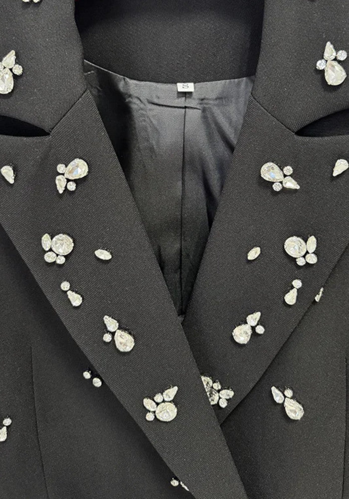 Crystal Suit Black