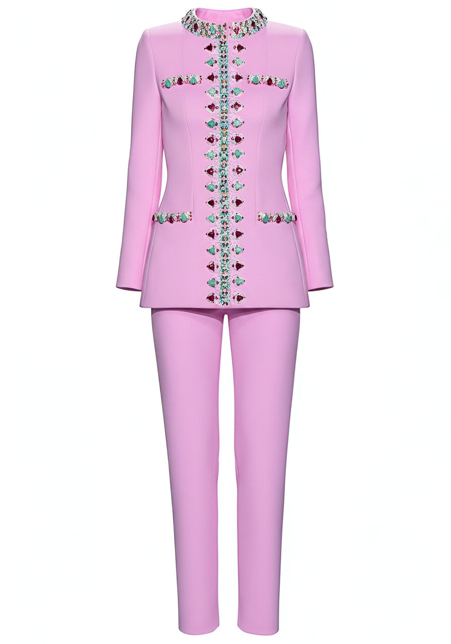 Crystal Suit Pink