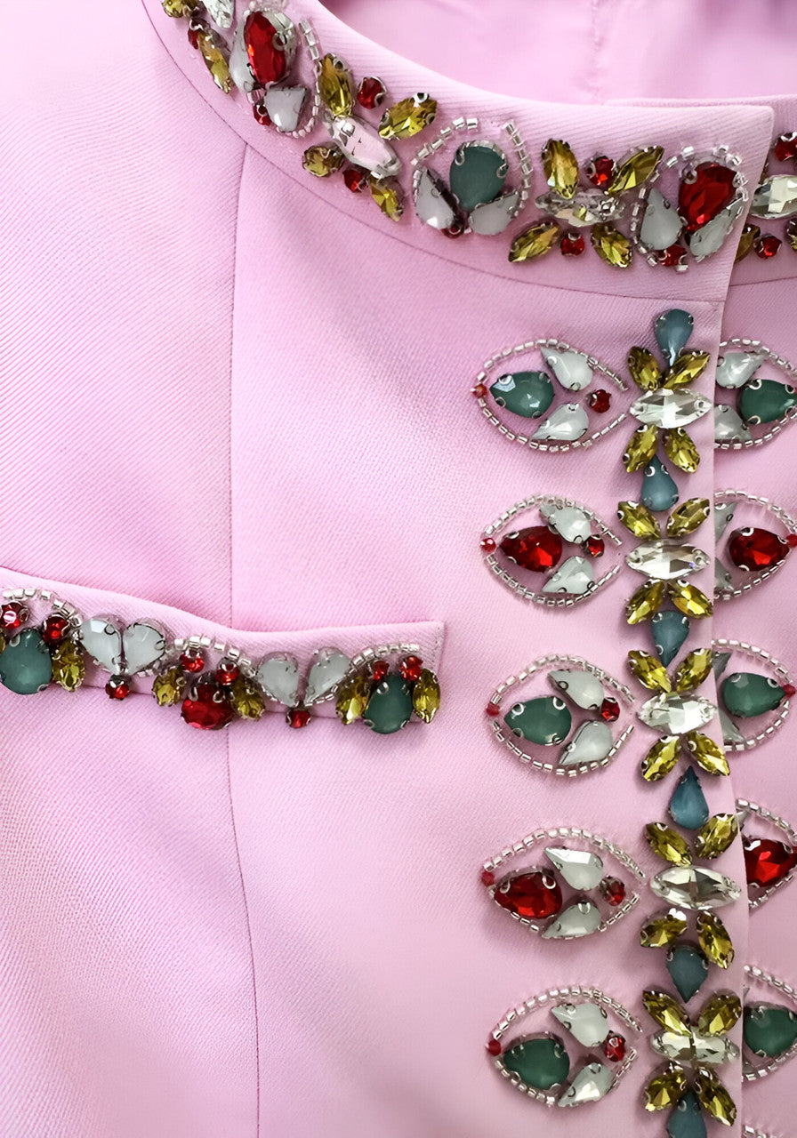 Crystal Suit Pink