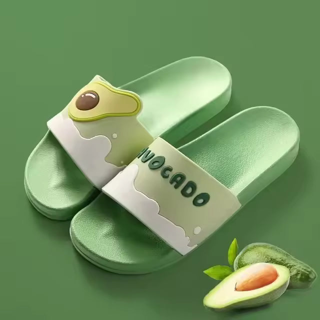 Cute Fruit Flip Flops Beach antiskid Casual outdoors bottom Home slippers