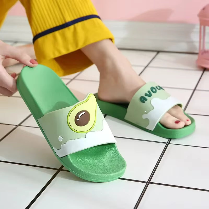 Cute Fruit Flip Flops Beach antiskid Casual outdoors bottom Home slippers
