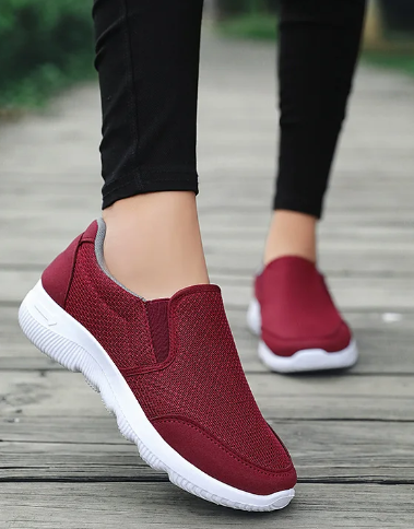 Daily Casual shoes soft sole casual sports shoes soft sole single Comfort Breathable Mesh Casual Shoes Vulcanized Shoes