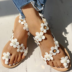 Daisy Wrap Sandals Open Toes and Heels