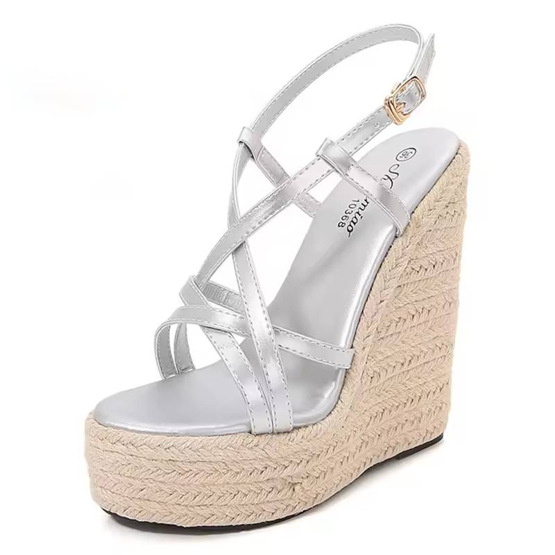 Elegant Comfort Wedges Catwalk Show Platform High Heels