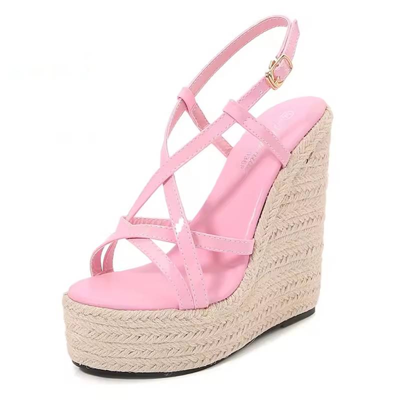 Elegant Comfort Wedges Catwalk Show Platform High Heels