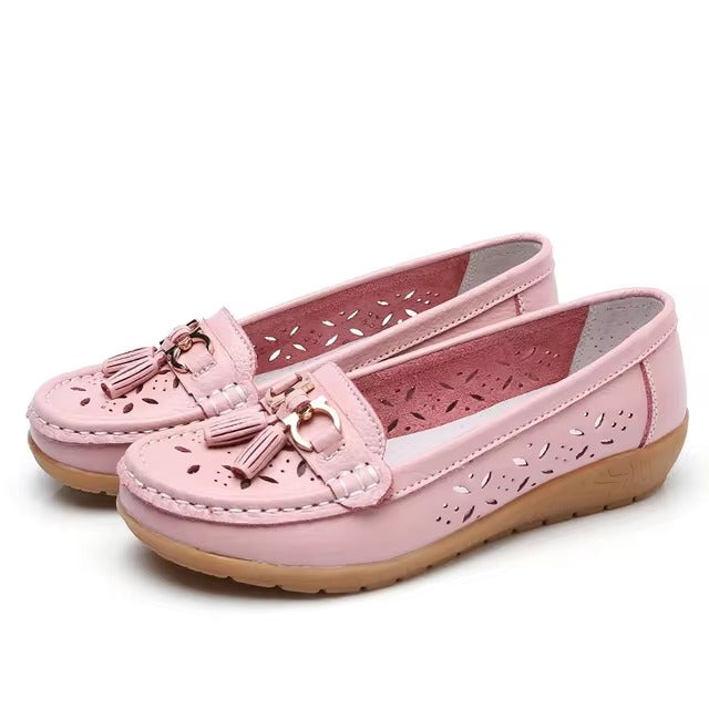 Elegant Formal Light Cut Square Party Low Heeled Shoes
