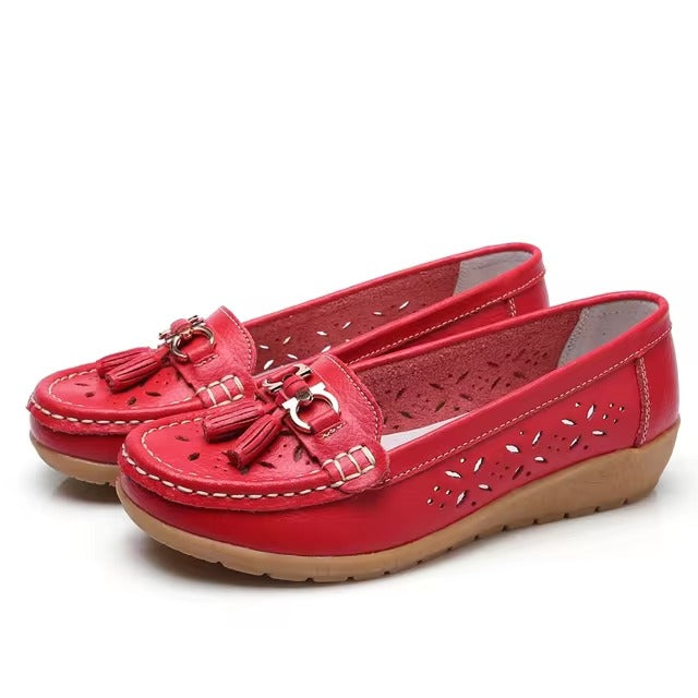 Elegant Formal Light Cut Square Party Low Heeled Shoes