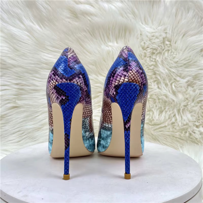 Elegant Night Club Pointed Toe Stiletto Pumps Thin High Heels
