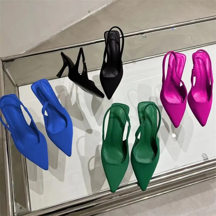 Elegant Pointed High Heels Light Dress Party Sandals