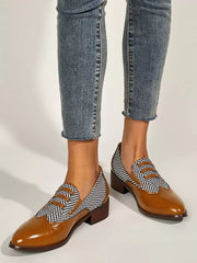 Elegant Round Toe Polyurethane Daily Casual Puppy Heel