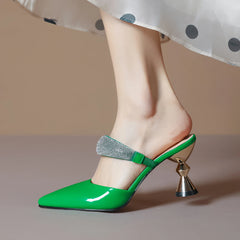 Elegant Round Toe Strange Style High Heels Outdoor Shoes Sandals
