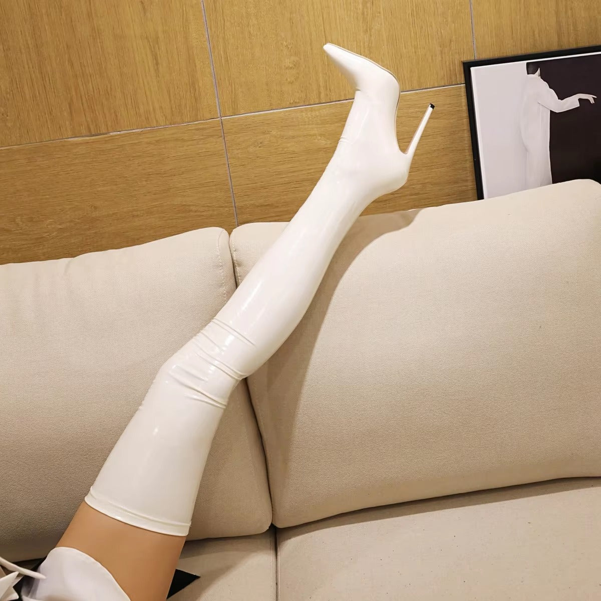 ElegantStiletto Heels Pointed Party Over The Knee Boots