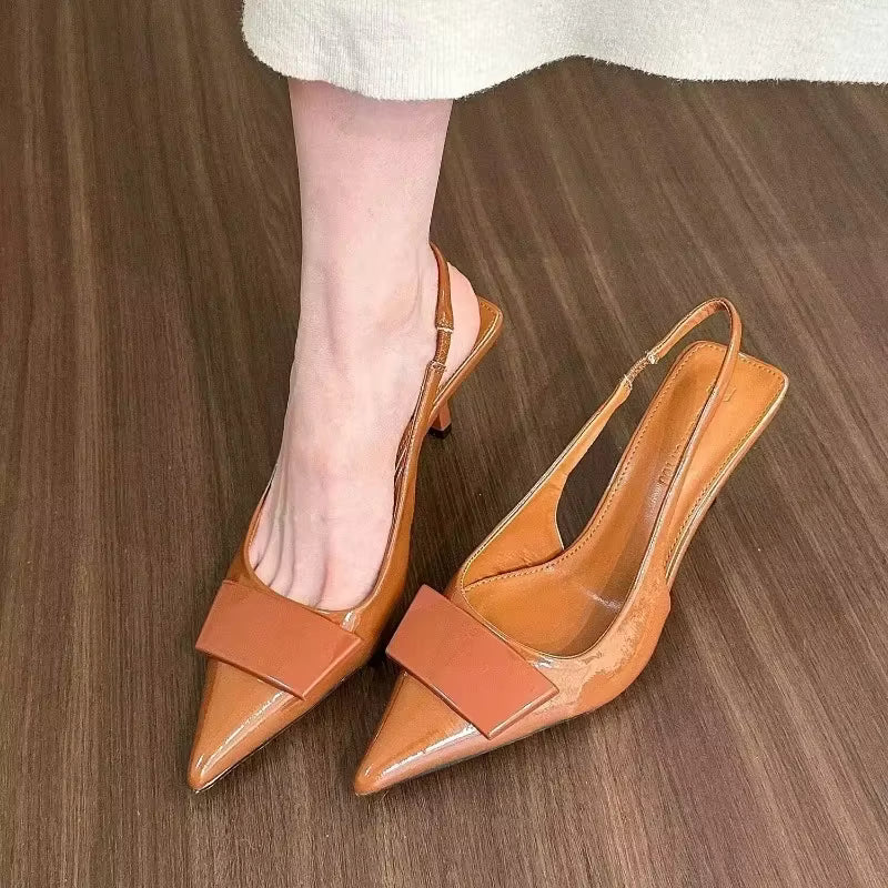 Elegant Trend Designer Fashion Pointed Toe Heeled