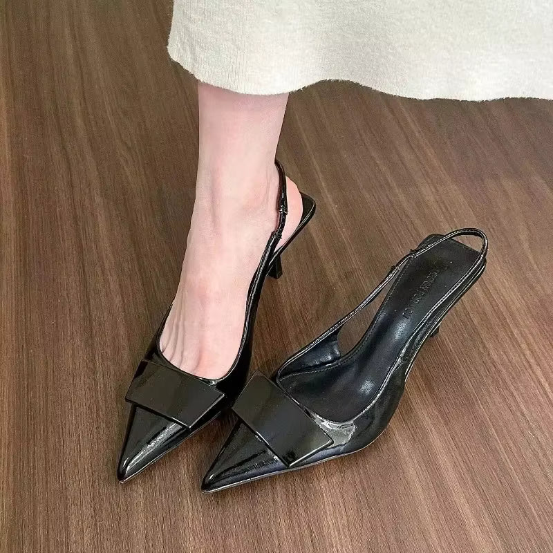 Elegant Trend Designer Fashion Pointed Toe Heeled