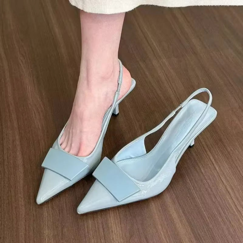 Elegant Trend Designer Fashion Pointed Toe Heeled