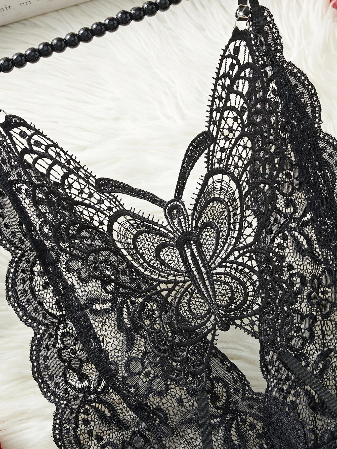 Floral Lace Coverall