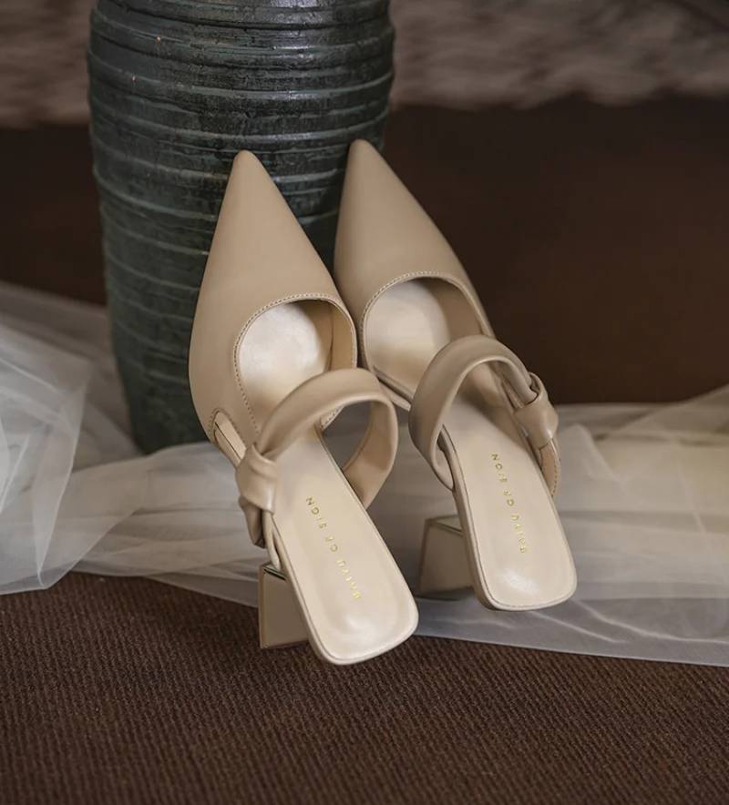 Formal Comfortable Fairy Style Retro Beautiful Outdoor High-heeled