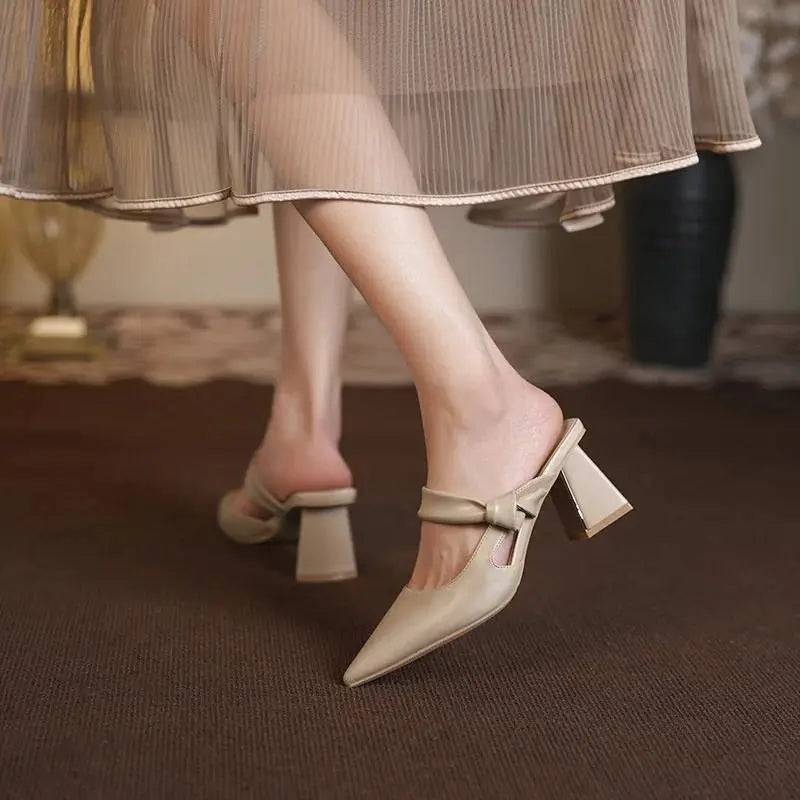 Formal Comfortable Fairy Style Retro Beautiful Outdoor High-heeled