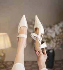 Formal Comfortable Fairy Style Retro Beautiful Outdoor High-heeled