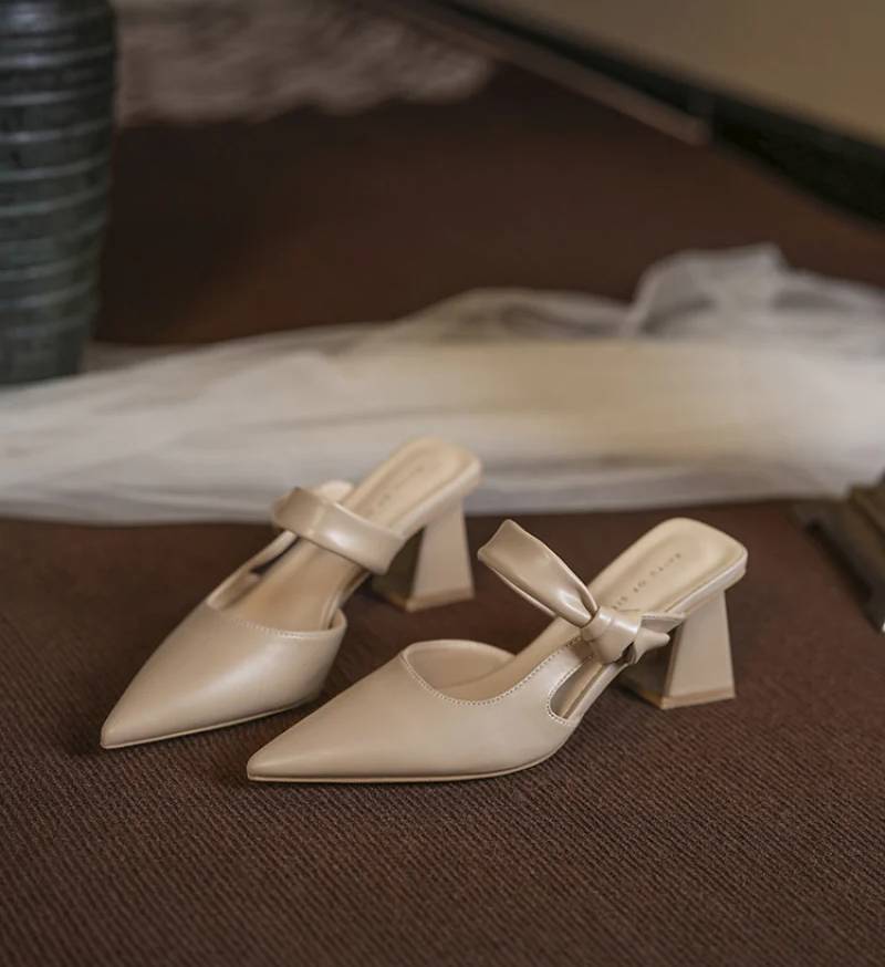 Formal Comfortable Fairy Style Retro Beautiful Outdoor High-heeled