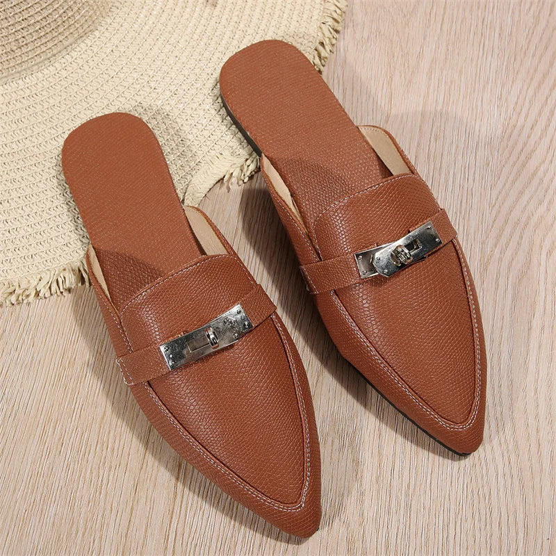 Formal Rubber Comfortable Versatile Wear-Resistant Lazy Flat Shoes
