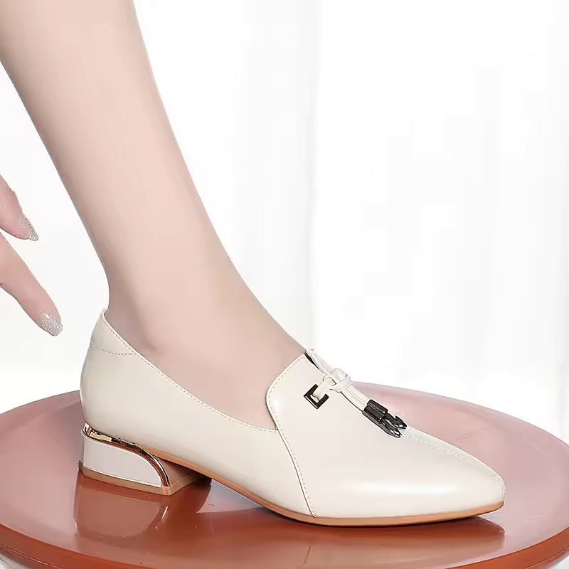 Formal Shallow Comfortable Soft Leather Without Tiring Feet Sandals