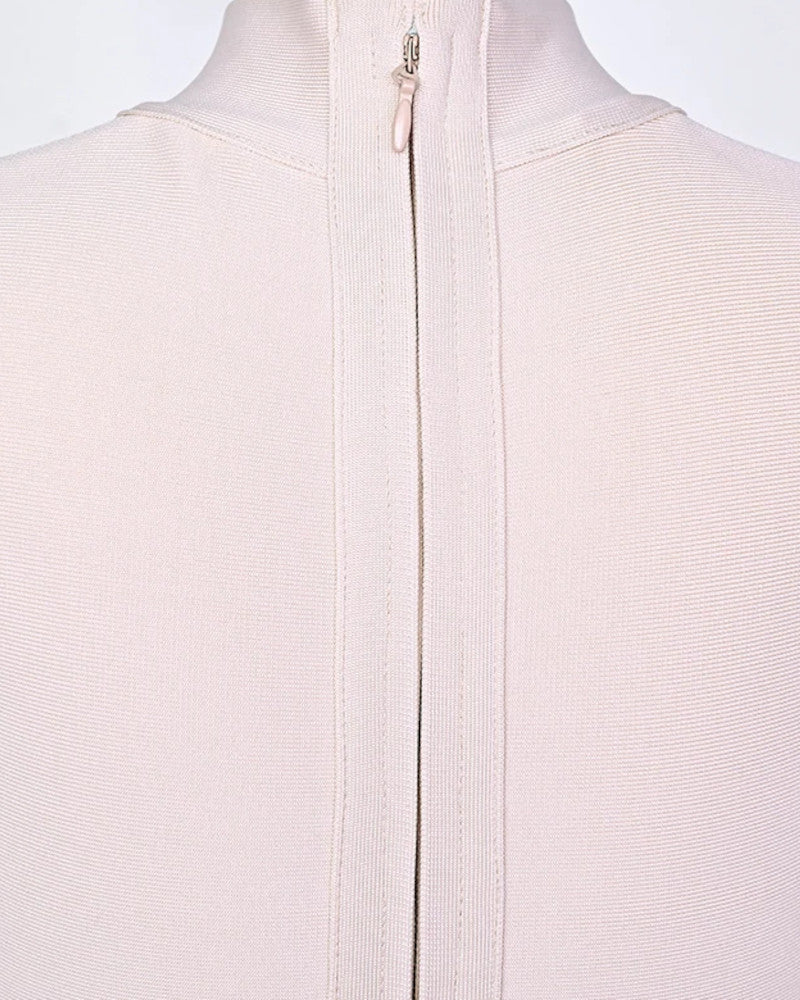 Midi Dress Nude Pink