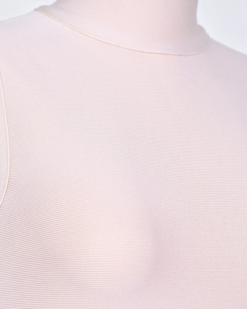 Midi Dress Nude Pink