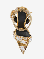 High Heel Sandals Open Toe Rhinestones Prom Shoes