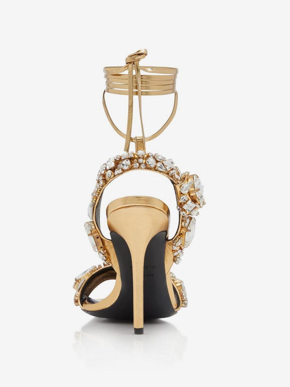 High Heel Sandals Open Toe Rhinestones Prom Shoes