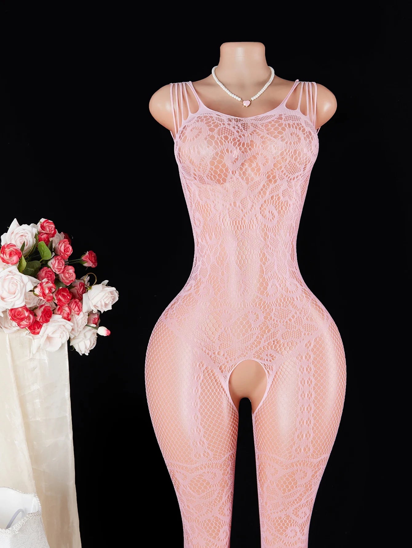Breastless Bodystocking Crotchless Bold