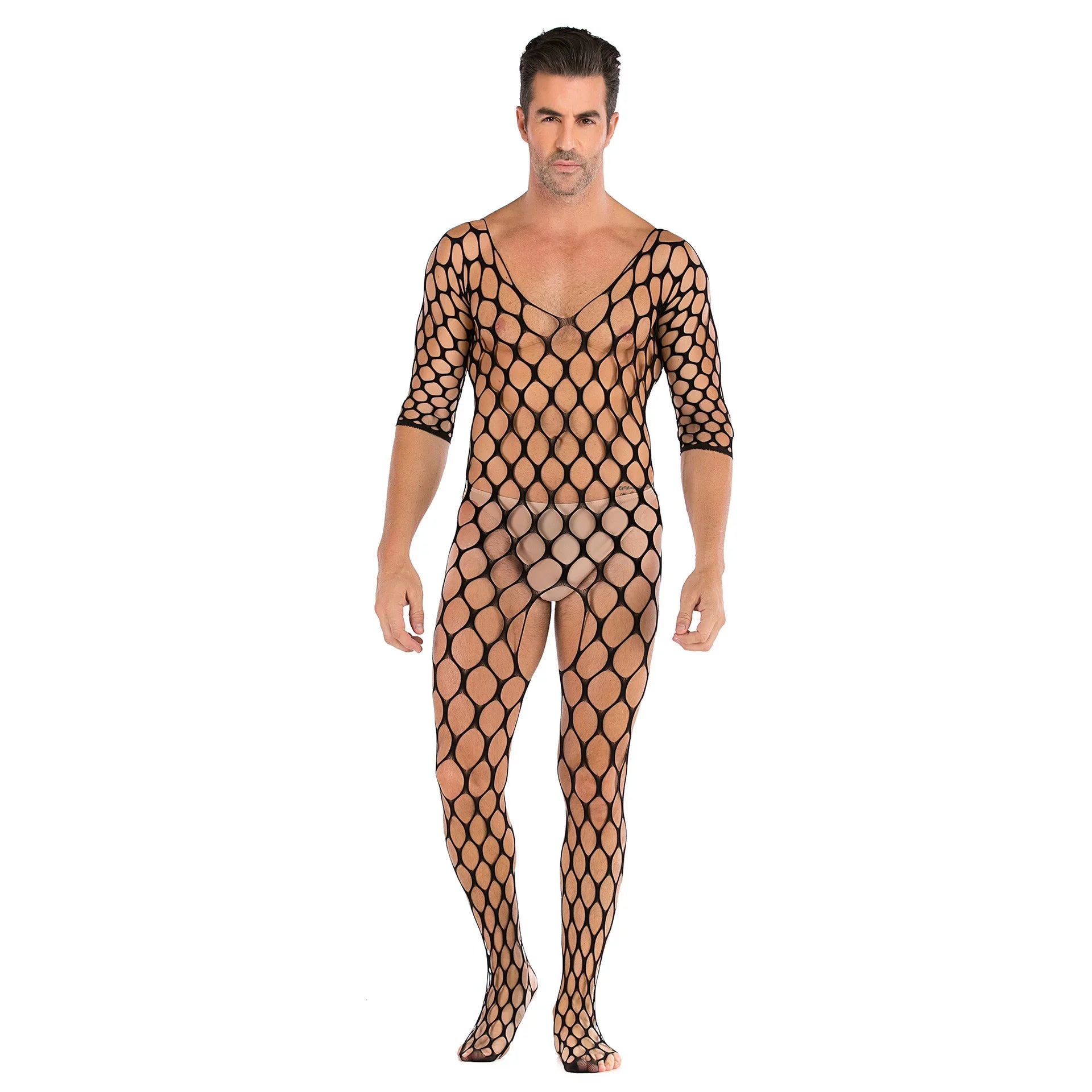 Men lingerie man bodysuit cosplay porno teddy intimates costumes intimates net underwear male tights full body