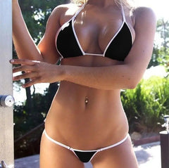 New European and American cross-border sports bikini mini lingerie swimwear set