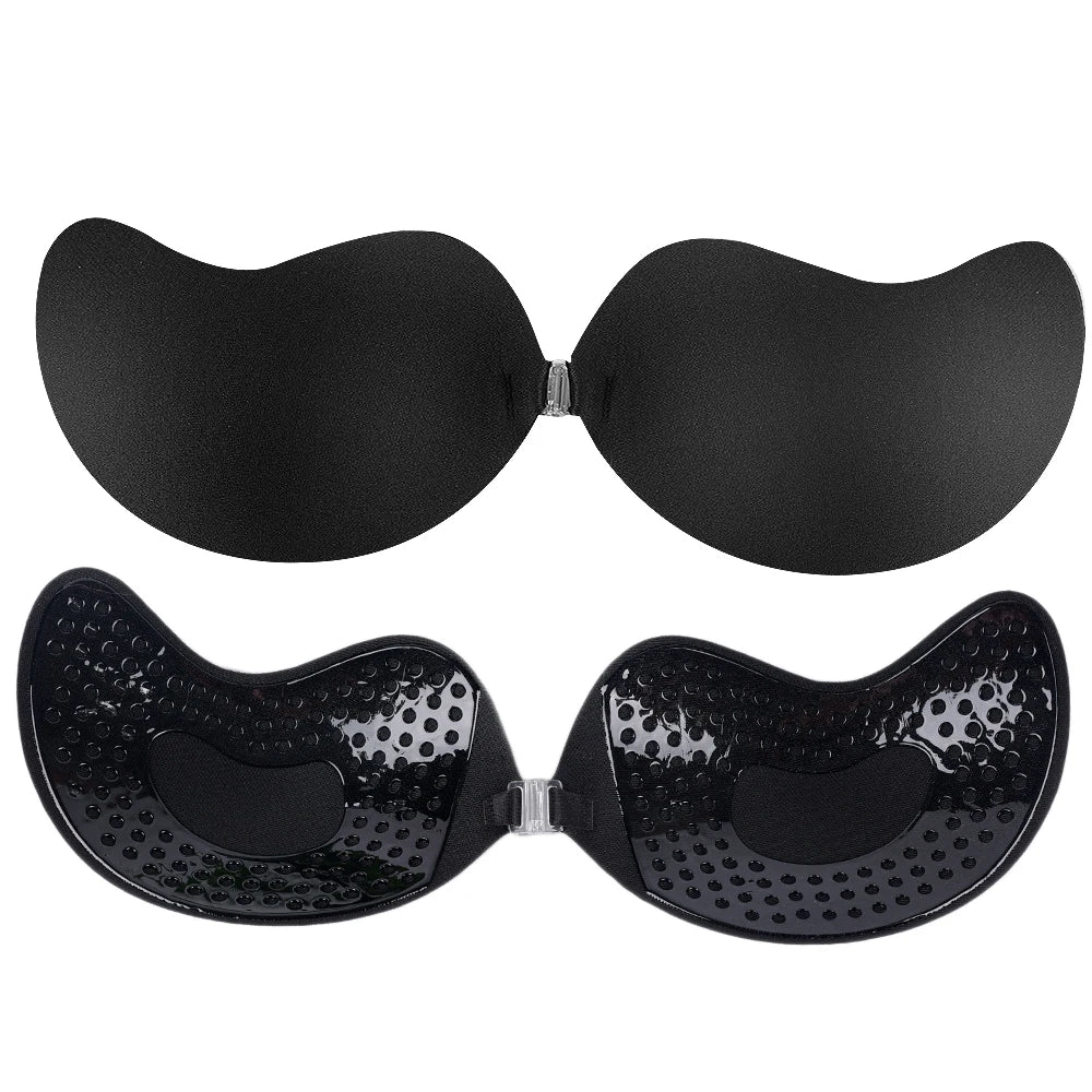 New Silicone Chest Stickers Lift Up Nude Bra Self Adhesive Bra Nude Invisible Push Up Cover Bra Pad Strapless Breast Petals