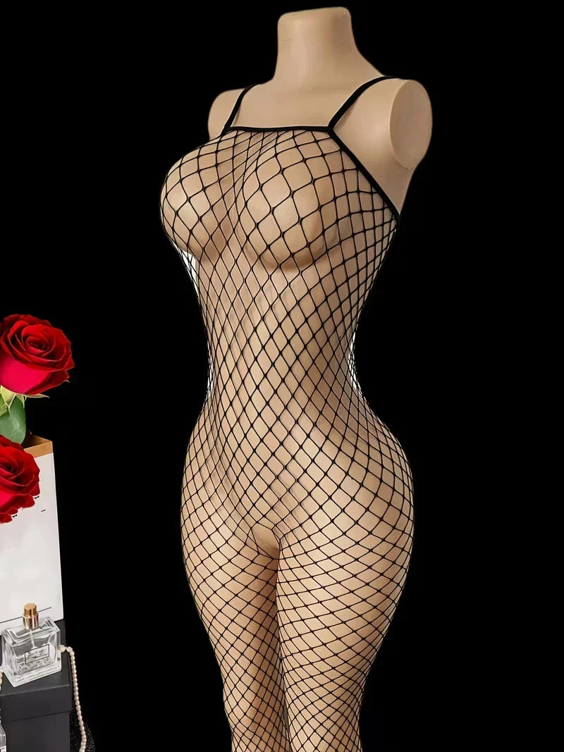 One Piece Crotchless Bodystocking
