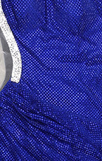 One Shoulder Sequin Sparkly Maxi Dress Blue