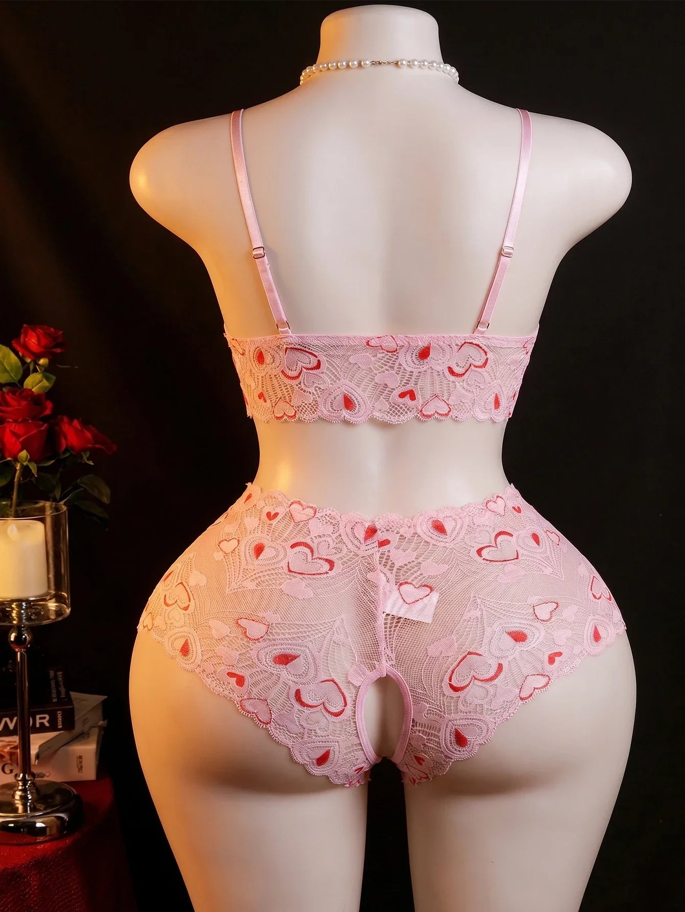 Plus Size Womens Open Cups Bra Lingerie Sheer Lace Erotic Underwear Crotchless Open Chest Teddies Bodysuit Outfits