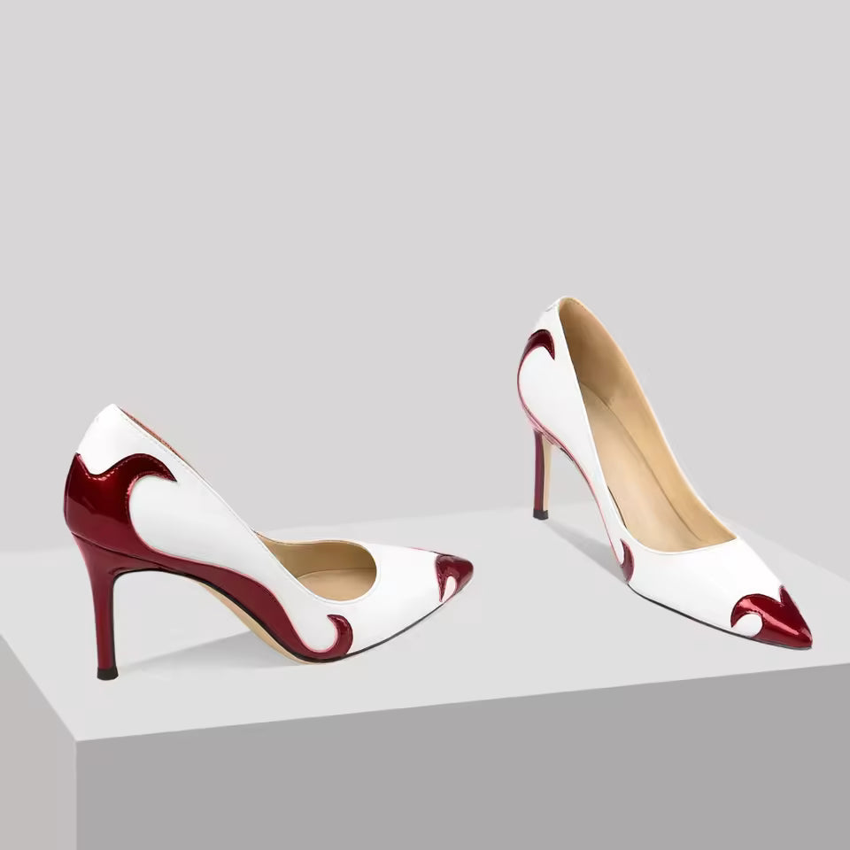 Pointed Toe Stiletto High Heel Banquet Party Wedding Shoes