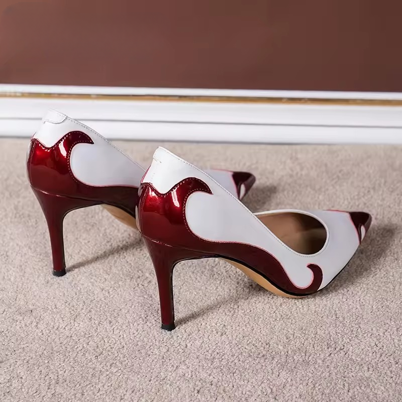 Pointed Toe Stiletto High Heel Banquet Party Wedding Shoes