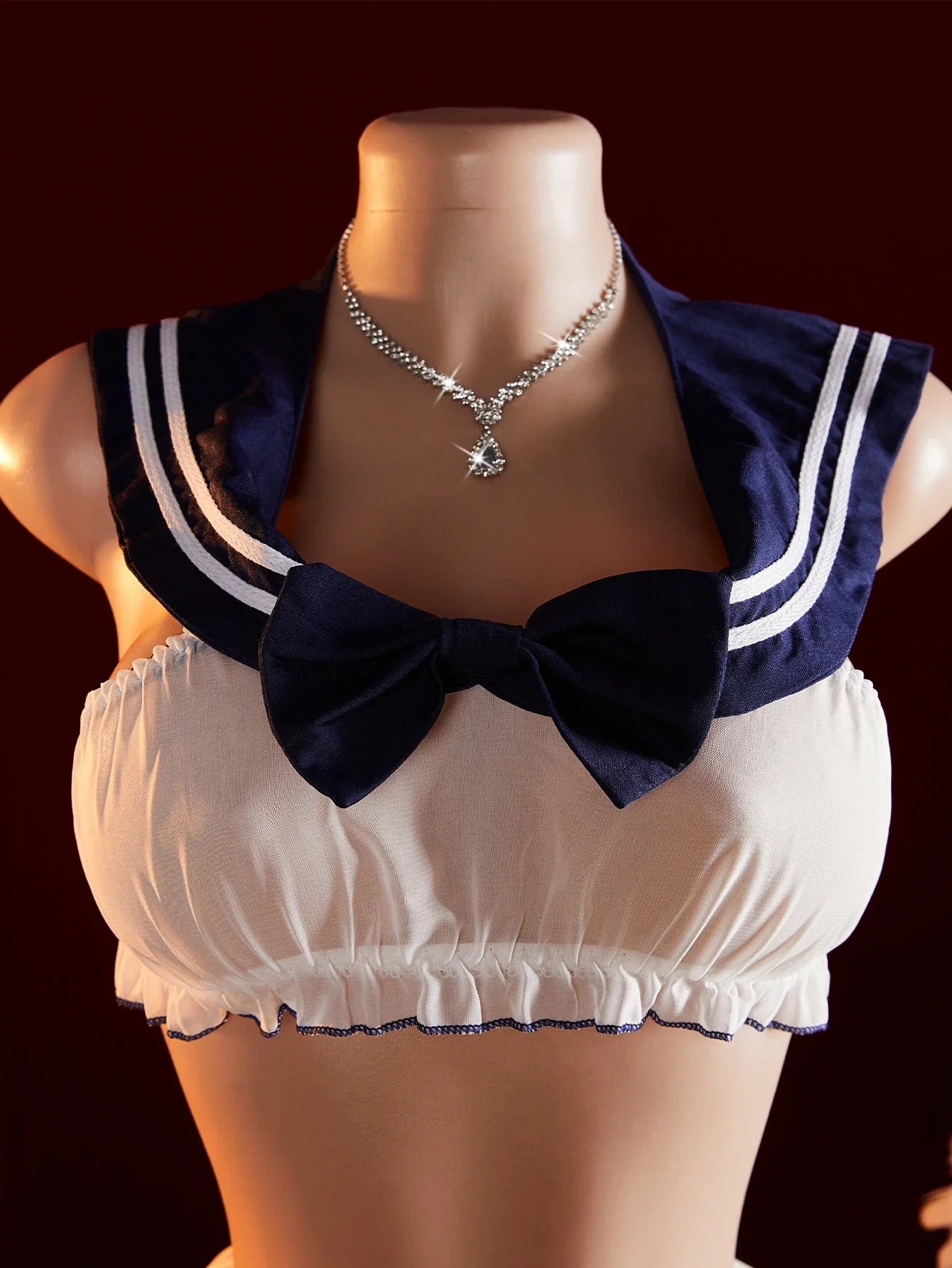 Porno School Girl Costumes Cosplay Babydoll Lingerie Suspender Student Uni