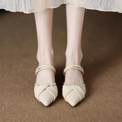 Retro Pointed Toe Beach Temperament Outdoor Simple Fashion Sandal