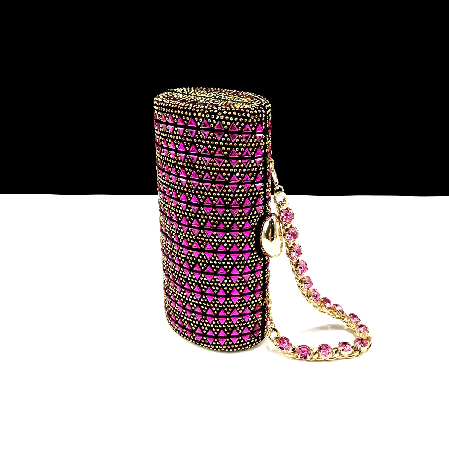 Rhinestone Decoration Bags and Peep Toe High Heels Banquet Shoes
