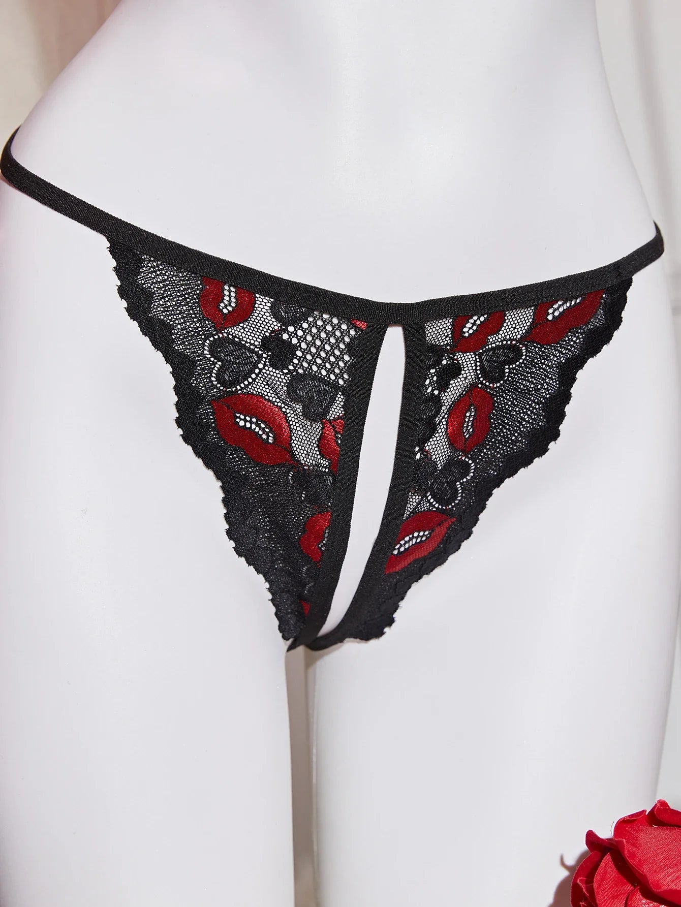 Adult Lingerie Sets Lace Embroidery Open Bra Suit Erotic Crotchless Thong 2PCS Set Female Camisole Ultra Thin Underwear