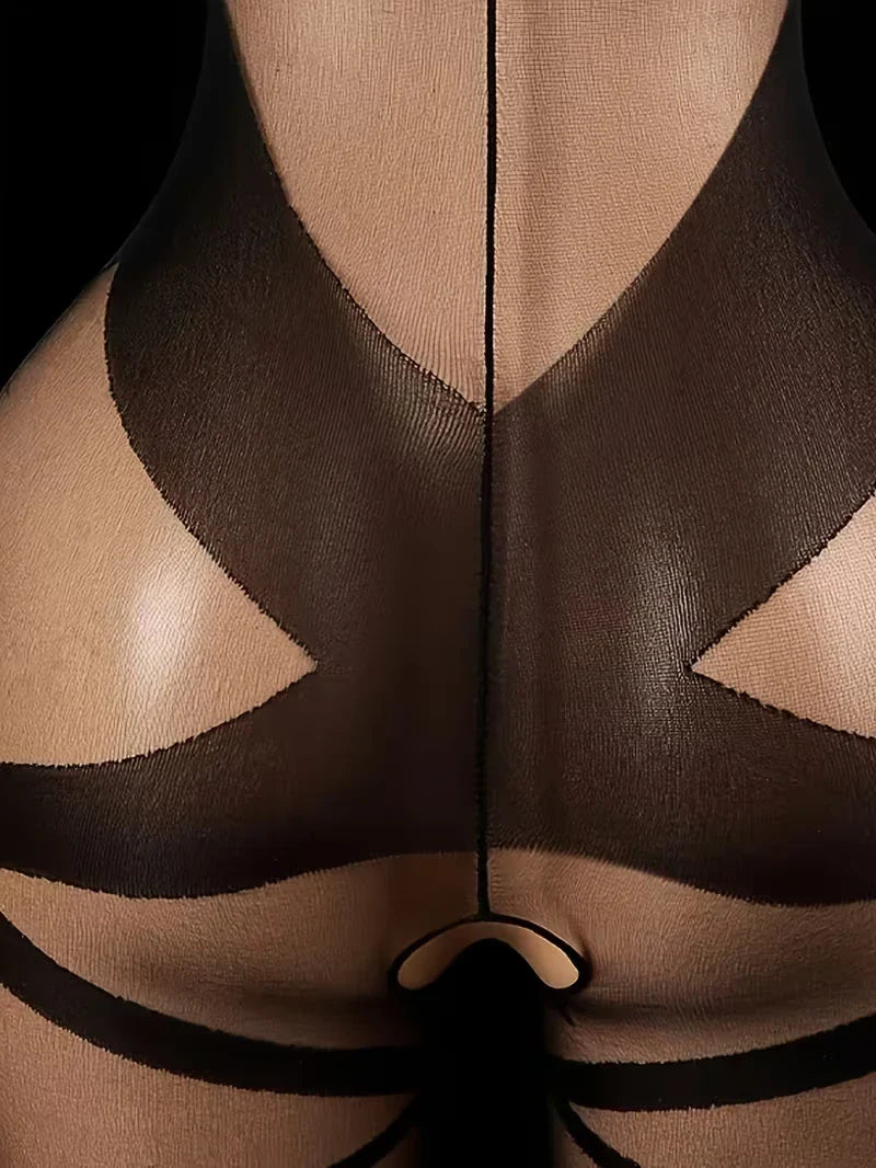 Mesh Lingerie Transparent Underwear Open Crotch New Body Stockings