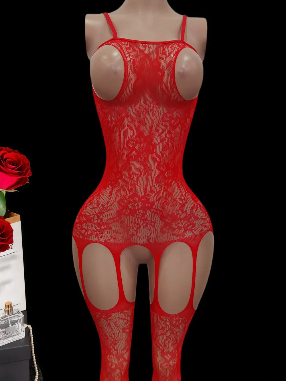 lingerie bodystockings open crotch intimate tight Strap elasticity underwear sleepwear