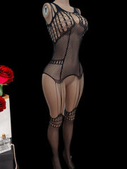 lingerie hollow teddy open crotch teddy bodysuit intimate sleepwear