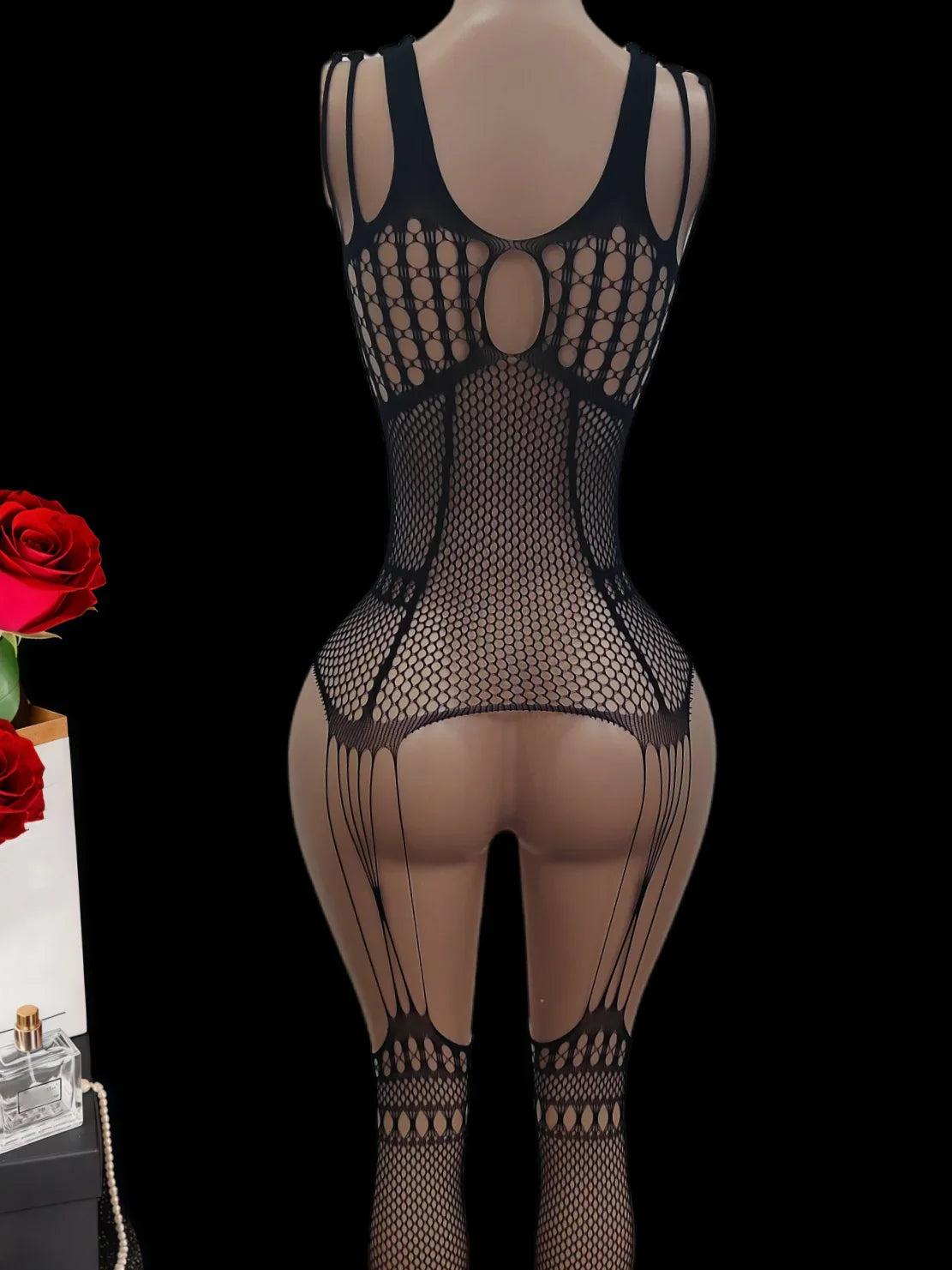 lingerie hollow teddy open crotch teddy bodysuit intimate sleepwear