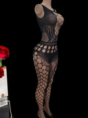 lingerie hollow teddy open crotch teddy bodysuit intimate sleepwear